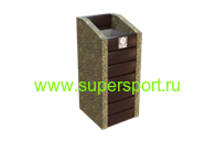 Урна одинарная (со вставками)