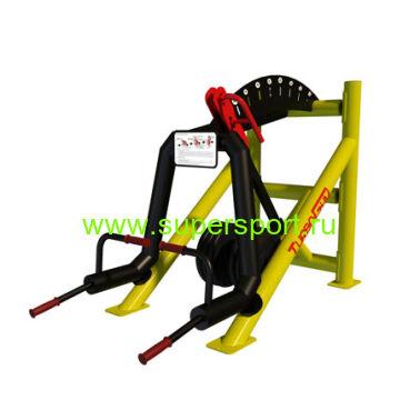 Уличный силовой тренажер с изменяемой нагрузкой «Становая Тяга»