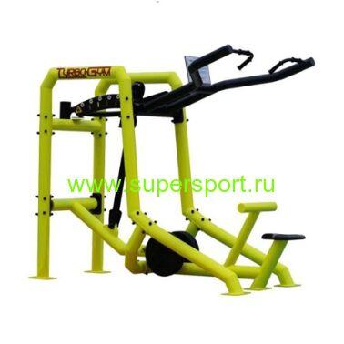 Уличный силовой тренажер с изменяемой нагрузкой «Вертикальная тяга»