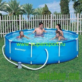 Каркасный бассейн, 366х98 см, 5678 л