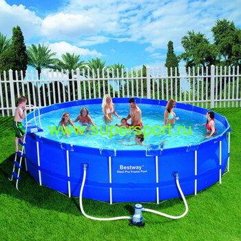 Каркасный бассейн 549х122см, 23062л