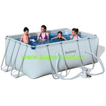 Каркасный бассейн, 287х201х100см