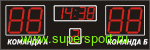 Табло для футбола на открытых спортивных стадионах