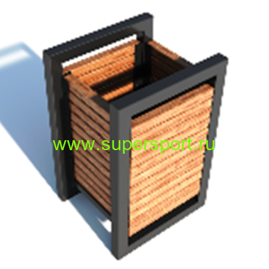 Вазон для цветов уличный деревянный