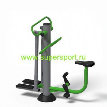 Т 0211 Шпагат Велосипед для двоих