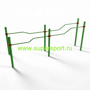 Брусья разноуровневые СВ-4.31 для маломобильных