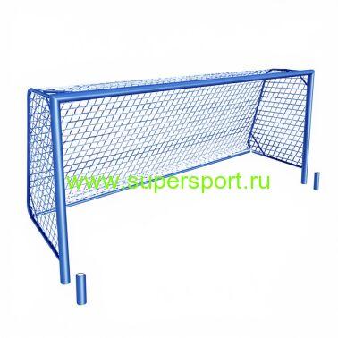Ворота большой футбол<br/ <p>с закладными стаканами 2