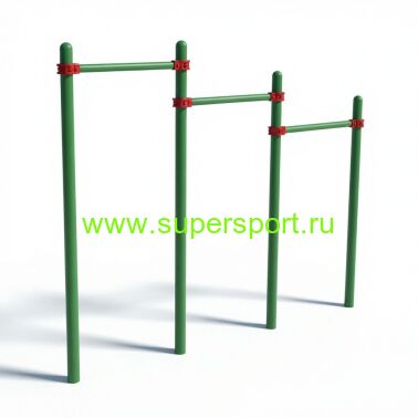 Турник тройной каскад СВ-3.1