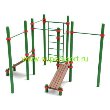 Воркаут комплекс из 8 элементов СК-7.5