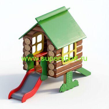 3263 Домик детский Избушка на курьих ножках