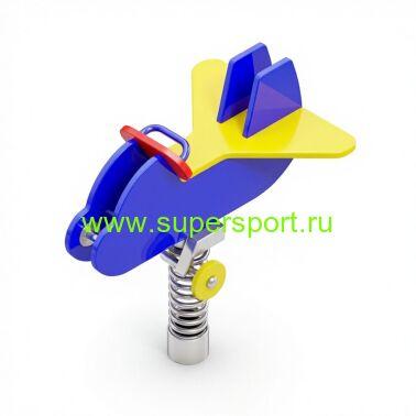 2132 Качалка пружинка Самолёт