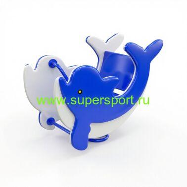 2133 Качалка пружинка Дельфин