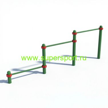 Турник тройной для отжиманий СВ-3.2