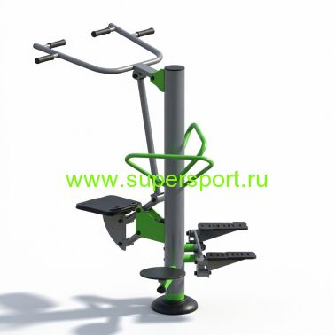 Т 0305 Подтягивание+Диск+Степ для троих