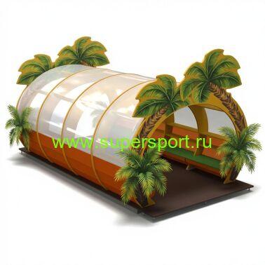 3416 Теневой навес Пальмы