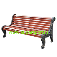 Скамейка Классик 3м (три опоры)