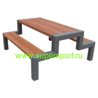 Стол со скамьями Мерано