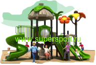 Игровой комплекс "Город чудес с круглой горкой" HOL-1805