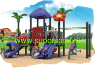 Игровой комплекс "Пляжный с трубой и турником" HO 11501