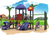 Игровой комплекс "Пляжный с трубой и турником" HO 11501