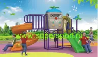 Игровой комплекс "Вертолёт с 3 горками" HO 15502