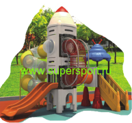 Игровой комплекс "Ракета и 2 трубы" HO 17501