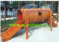 Деревянная конструкция "Тоннель и горочка" HO 18302