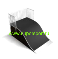 Квотерпайп роулин, разгонная горка волна