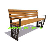 Скамейка Роща 3 м