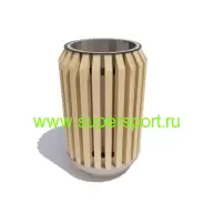 Урна деревянная Бульвар