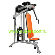 Баттерфляй на свободных весах на грудь и задние дельты