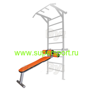 Скамья для пресса на шведскую стенку навесная