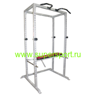 Силовая рама с турником, брусьями и гиперэкстензией