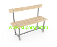 Скамья СТ-2 (со спинкой)