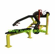 Уличный силовой тренажер с изменяемой нагрузкой "Жим от груди лежа"