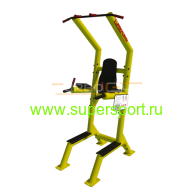 Уличный тренажер «Пресс-турник-брусья»