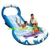 Горка с плотиками