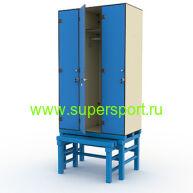 Шкаф 3-1 с выдвижной скамьей