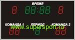 Упрощенное табло для баскетбола, волейбола, мини-футбола, гандбола, хоккея