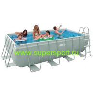 Каркасный бассейн, 400х200х100см