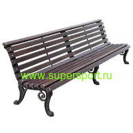 Скамейка Волна (три опоры)