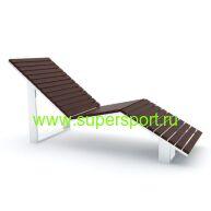 Лежак Фиджи парковый пляжный
