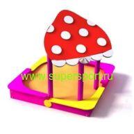 3125 Песочница Мухомор для детской площадки