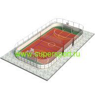 МПХ-2 размер 10х20м с хоккеем