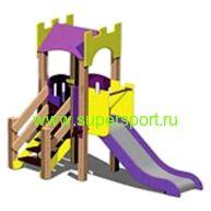 4100 Крепость с горкой