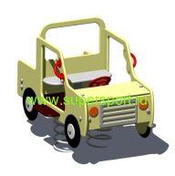 2117 Качалка пружинка Джип открытый для детской площадки