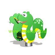 2140 Качалка пружинка Змейка для детской площадки