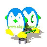 2141 Качалка пружинка Пингвинёнок для детской площадки