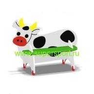 1252 Скамейка КОРОВКА для детской площадки