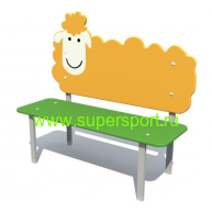 1270 Скамейка БАРАШЕК для детской площадки